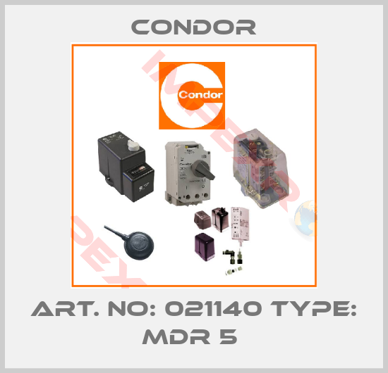 Condor-Art. No: 021140 Type: MDR 5 