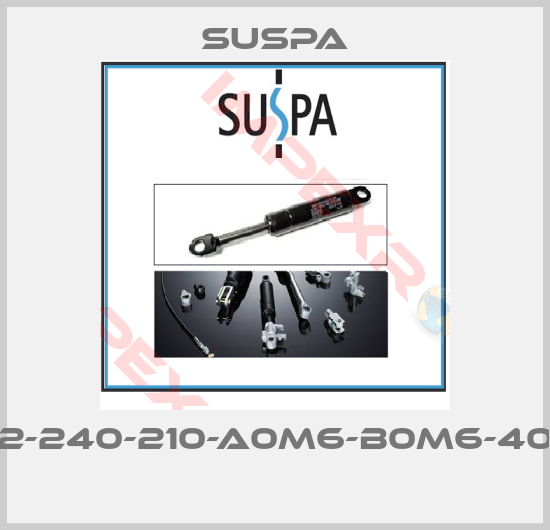 Suspa-16-2-240-210-A0M6-B0M6-400N 