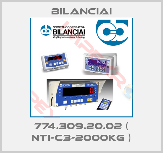 Bilanciai-774.309.20.02 ( NTI-C3-2000kg )