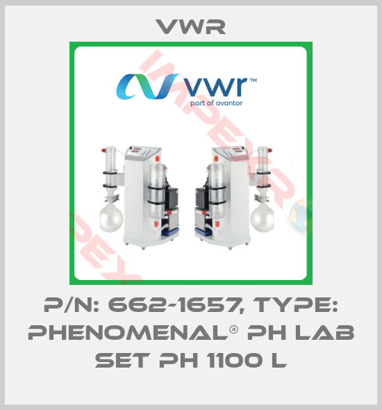 VWR-P/N: 662-1657, Type: pHenomenal® pH Lab Set pH 1100 L