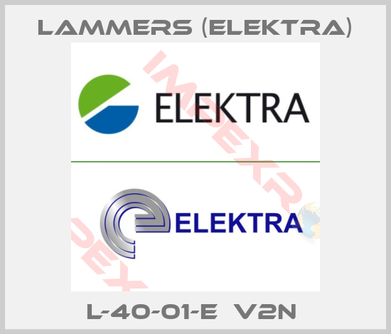 Lammers (Elektra)-L-40-01-E  V2N 