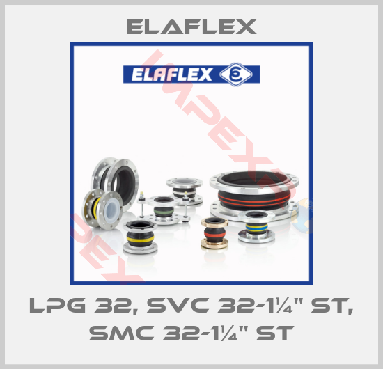 Elaflex-LPG 32, SVC 32-1¼" St, SMC 32-1¼" St