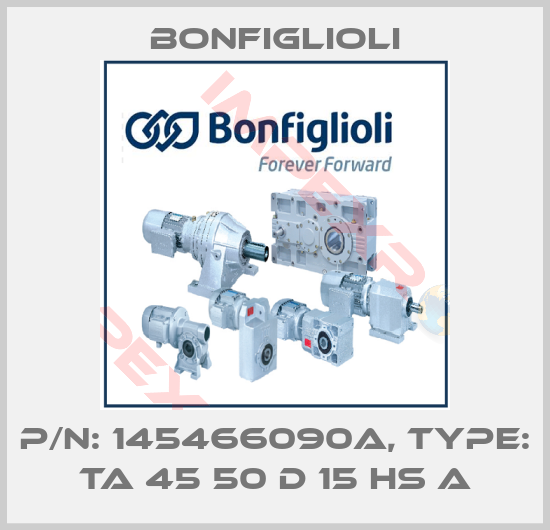 Bonfiglioli-P/N: 145466090A, Type: TA 45 50 D 15 HS A