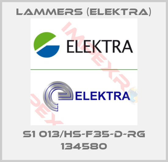 Lammers (Elektra)-S1 013/HS-F35-D-RG 134580