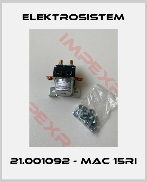 Elektrosistem-21.001092 - MAC 15RI