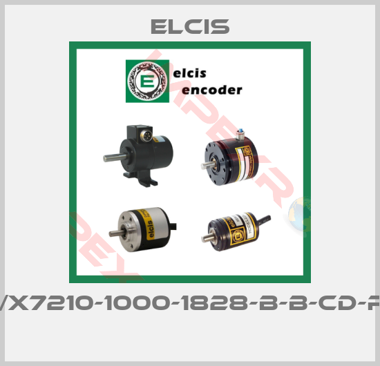 Elcis-I/X7210-1000-1828-B-B-CD-R 