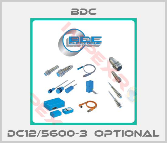 BDC-DC12/5600-3  optional