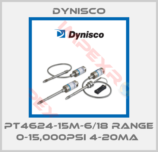 Dynisco-PT4624-15M-6/18 range 0-15,000psi 4-20mA 