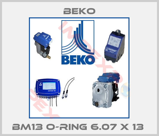 Beko-BM13 O-RING 6.07 X 13 