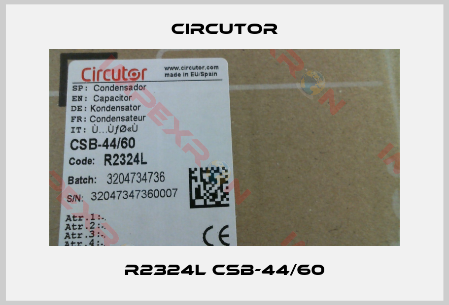 Circutor-R2324L CSB-44/60