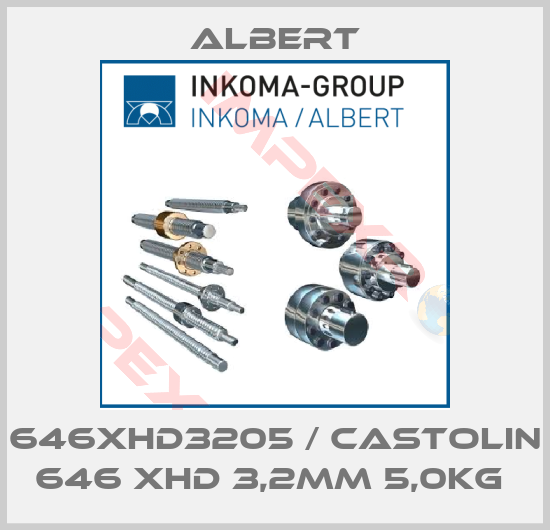 Albert-646XHD3205 / Castolin 646 XHD 3,2mm 5,0kg 