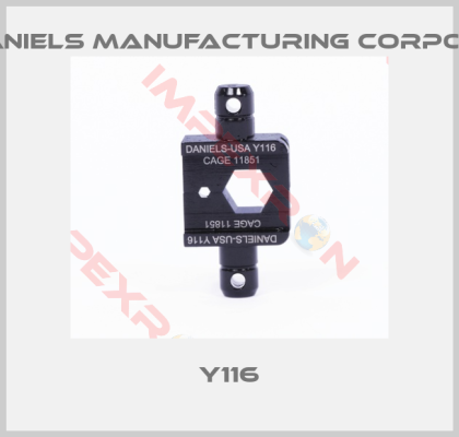 Dmc Daniels Manufacturing Corporation-Y116