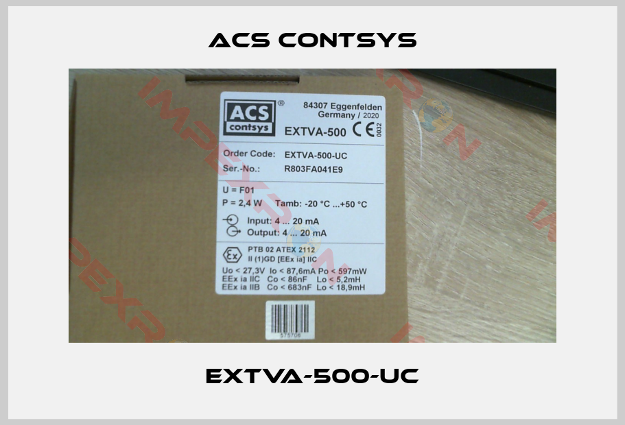 ACS CONTSYS-ExTVA-500-UC