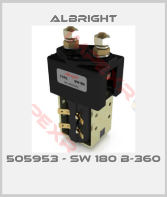 Albright-505953 - SW 180 B-360
