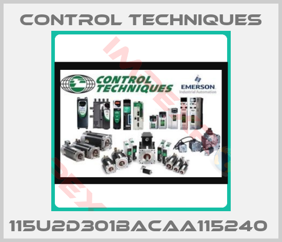 Control Techniques-115U2D301BACAA115240 