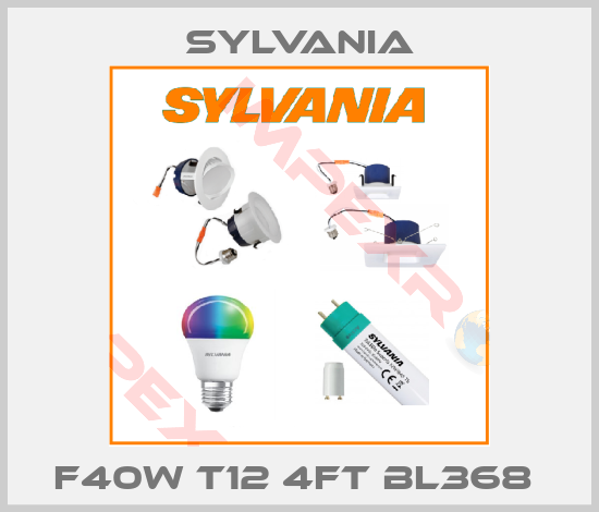 Sylvania-F40W T12 4FT BL368 