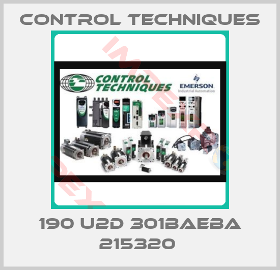 Control Techniques-190 U2D 301BAEBA 215320 