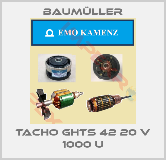 Baumüller-Tacho GHTS 42 20 V 1000 U