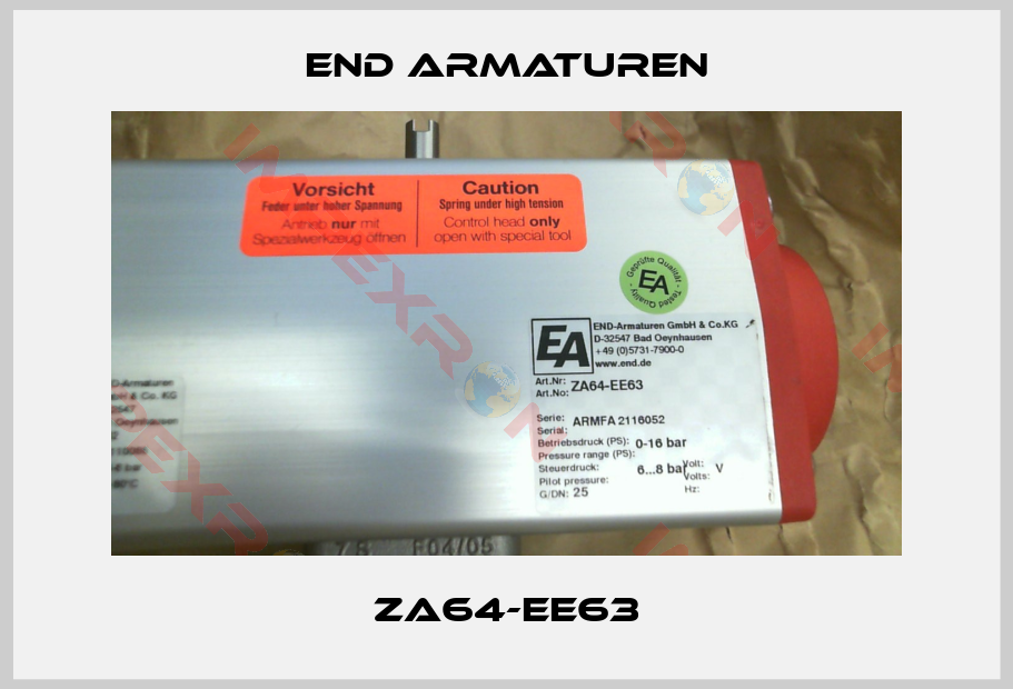 End Armaturen-ZA64-EE63