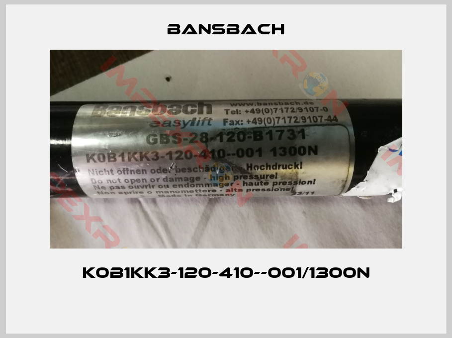 Bansbach-K0B1KK3-120-410--001/1300N 