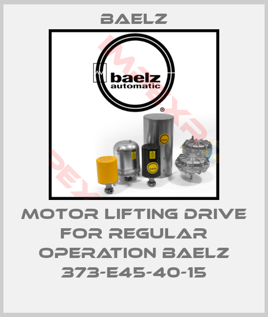 Baelz-Motor lifting drive for regular operation baelz 373-E45-40-15