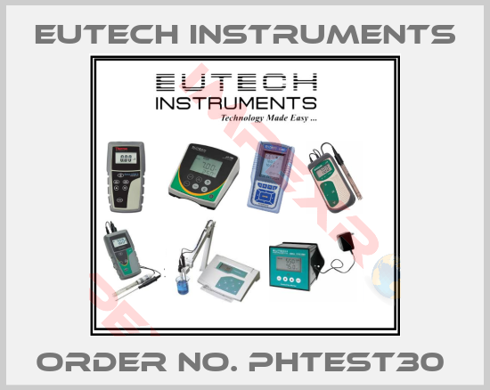 Eutech Instruments-Order No. PHTEST30 