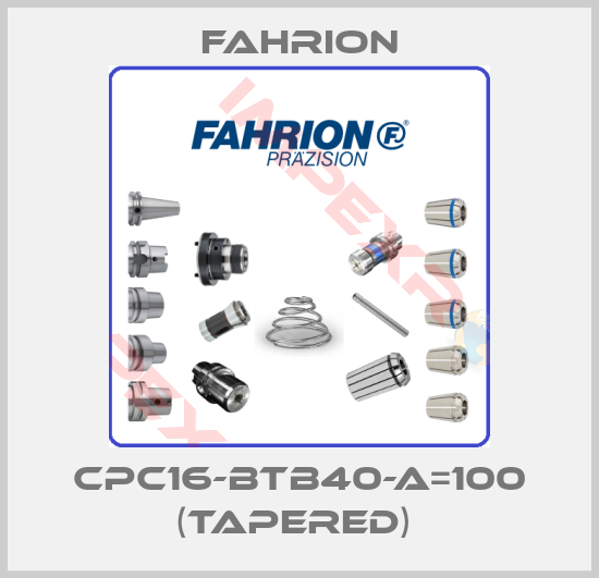 Fahrion-CPC16-BTB40-A=100 (tapered) 
