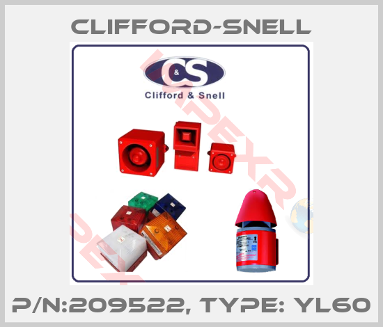 Clifford-Snell-P/N:209522, Type: YL60