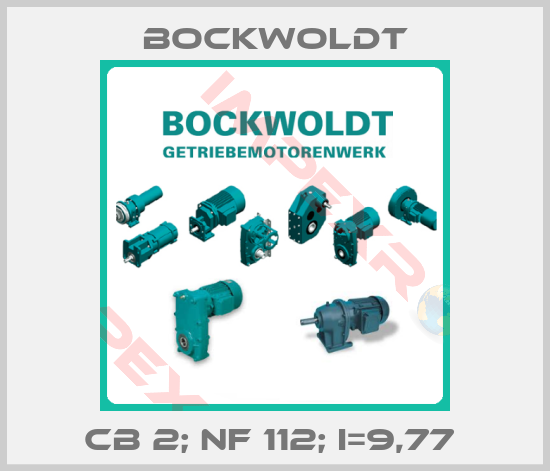 Bockwoldt-CB 2; NF 112; i=9,77 