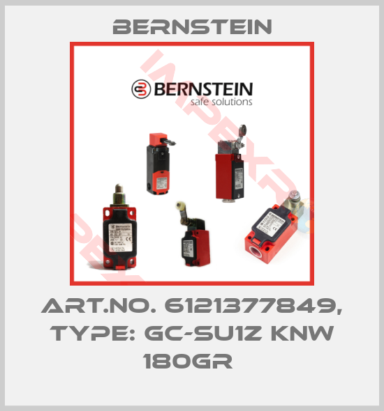 Bernstein-Art.No. 6121377849, Type: GC-SU1Z KNW 180GR 