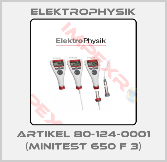 ElektroPhysik-Artikel 80-124-0001 (MiniTest 650 F 3)