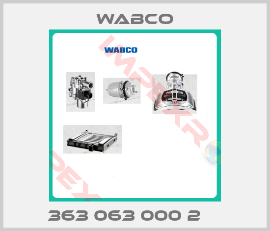 Wabco-363 063 000 2    