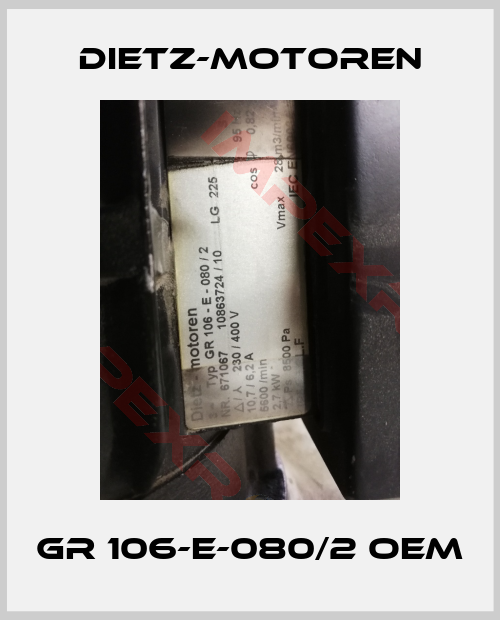 Dietz-Motoren-GR 106-E-080/2 oem