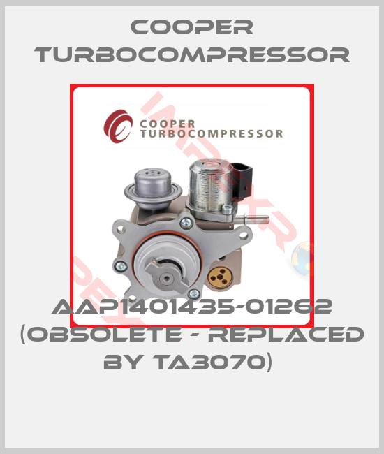 Cooper Turbocompressor-AAP1401435-01262 (obsolete - replaced by TA3070) 
