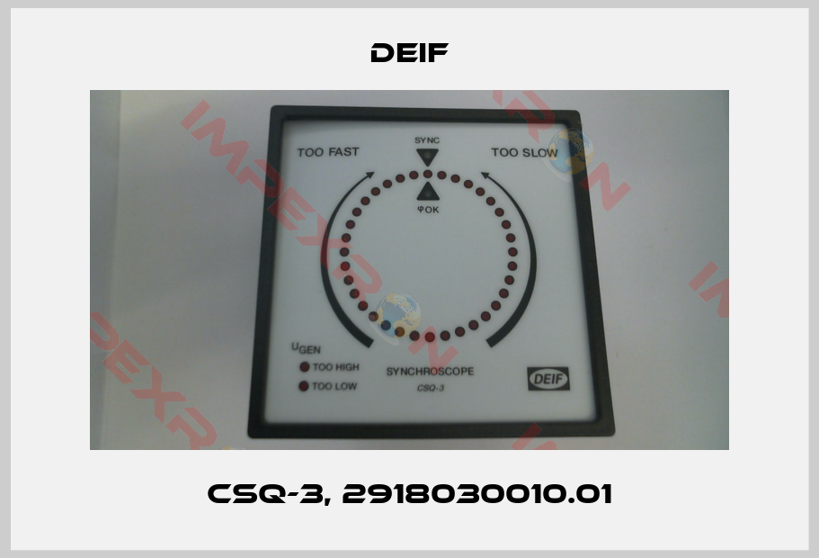 Deif-CSQ-3, 2918030010.01