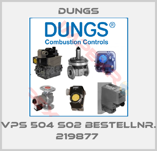 Dungs-VPS 504 S02 Bestellnr. 219877 