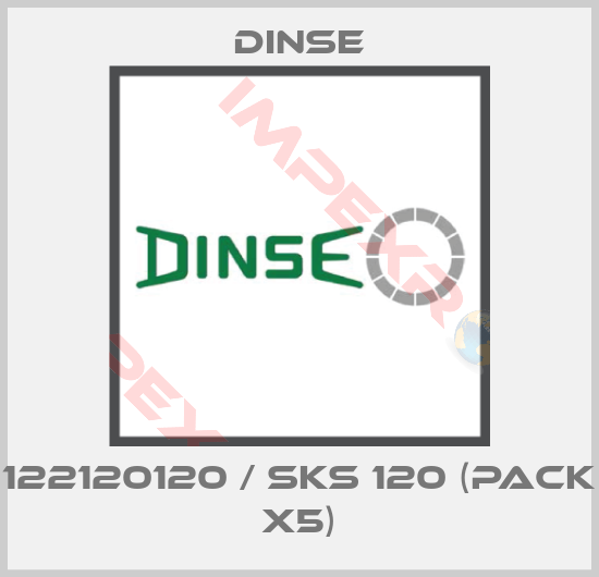 Dinse-122120120 / SKS 120 (pack x5)