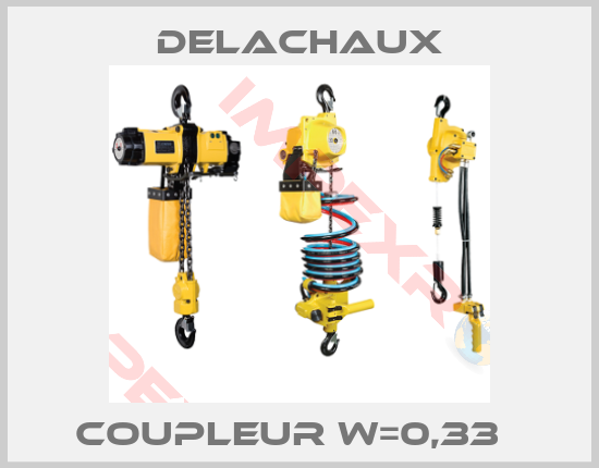 Delachaux-Coupleur W=0,33  