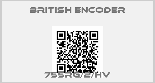 British Encoder-755RG/2/HV