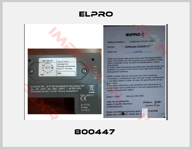 Elpro-800447 
