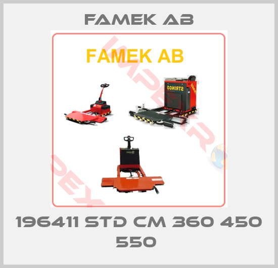 Famek Ab-196411 STD CM 360 450 550 