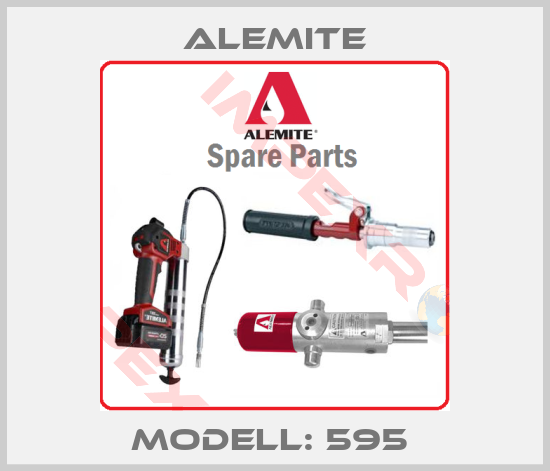 Alemite-Modell: 595 