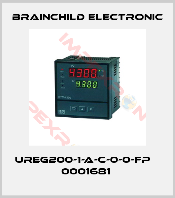 Brainchild Electronic-UREG200-1-A-C-0-0-FP    0001681 