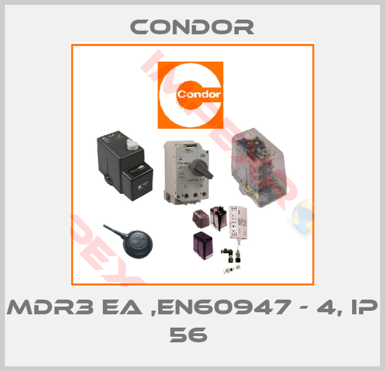Condor-MDR3 EA ,EN60947 - 4, IP 56 