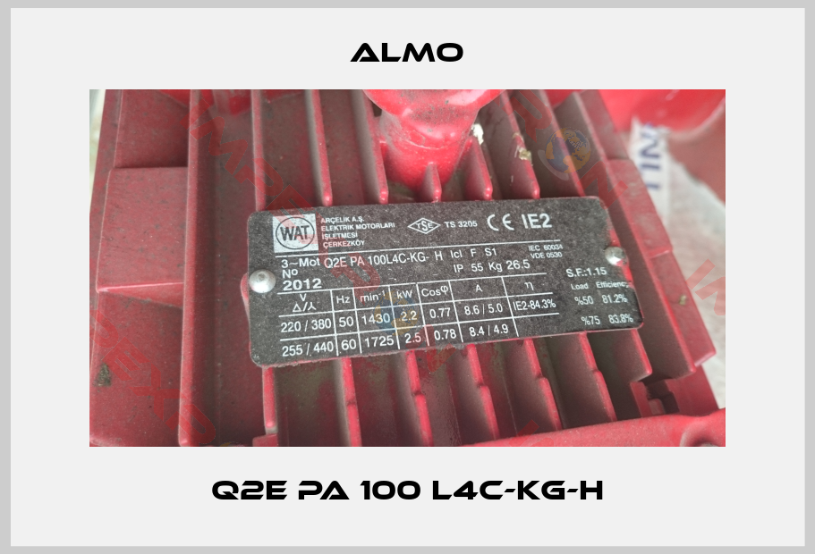 Almo-Q2E PA 100 L4C-KG-H