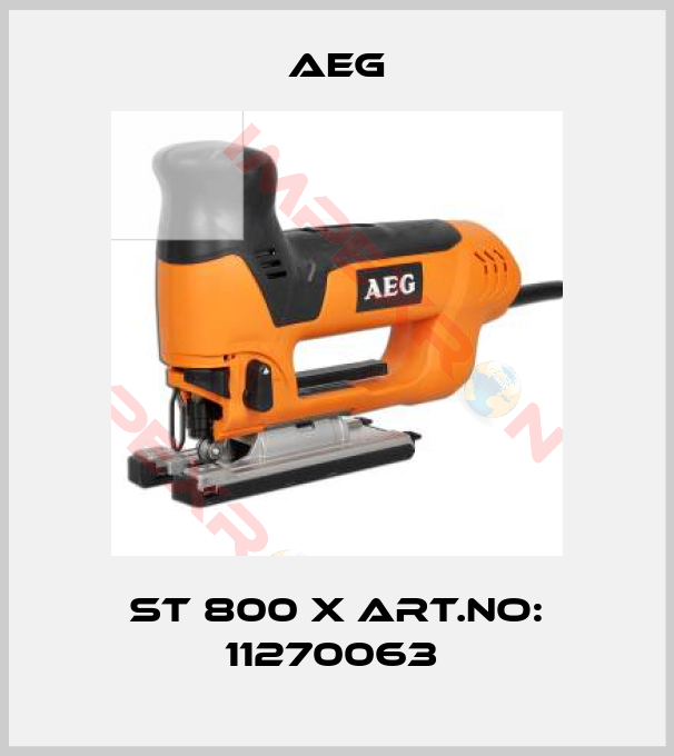 AEG-ST 800 X Art.No: 11270063 
