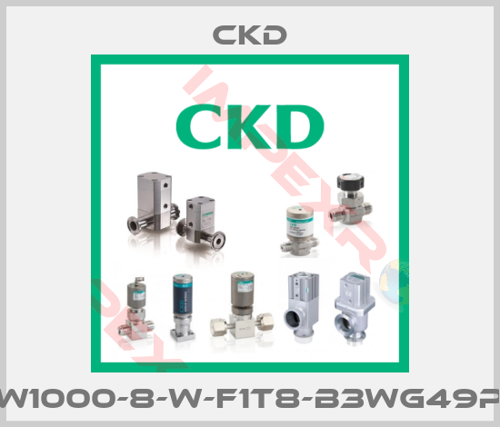 Ckd-W1000-8-W-F1T8-B3WG49P