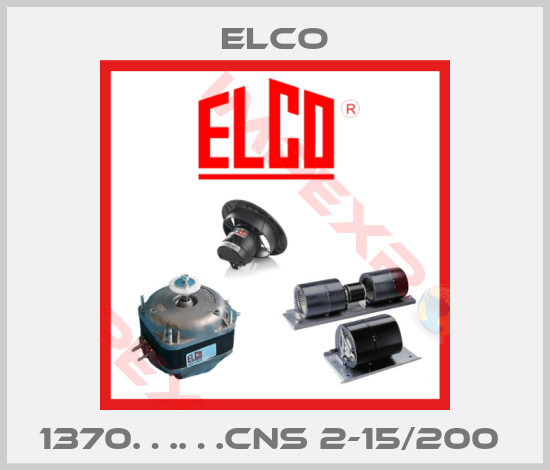 Elco-1370……CNS 2-15/200 