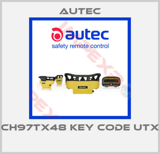 Autec-CH97TX48 key code UTX 