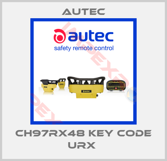 Autec-CH97RX48 key code URX 